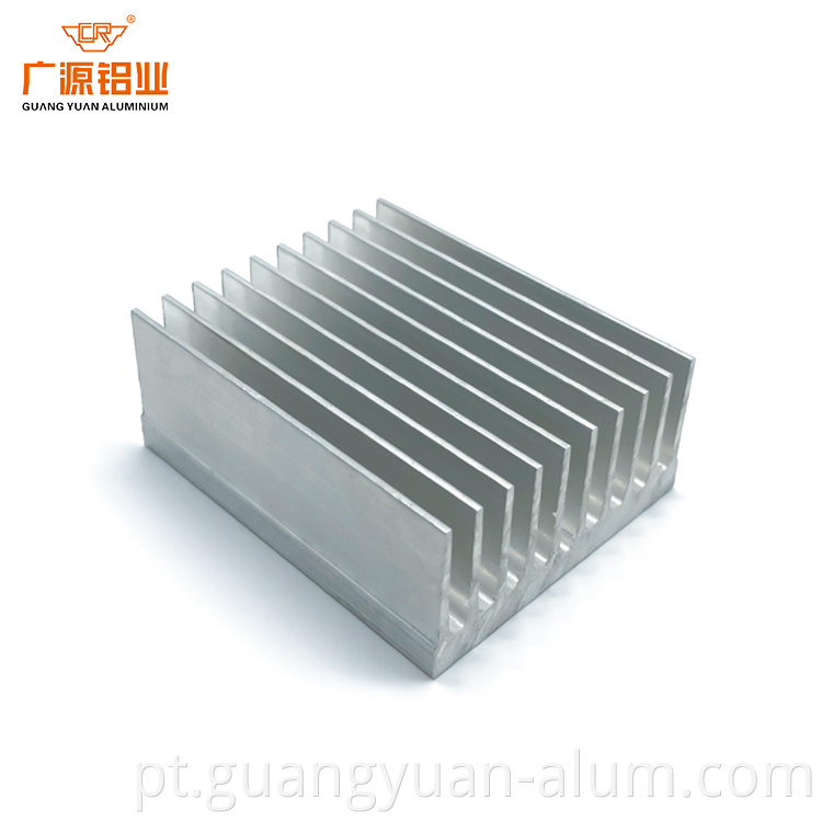 guangyuan aluminum co., ltd Aluminum Extrusion Heat Sink Aluminum Extruded Profile Heatsink Aluminum